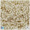 BeadTin Natural Pearl 11mm TriBead Plastic Craft Beads (500pcs)